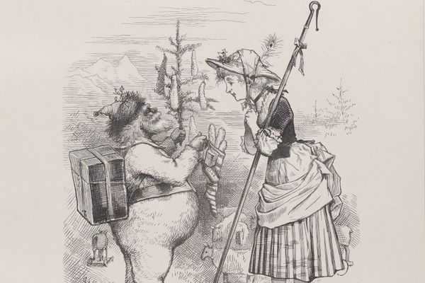 The Artist Who Helped Create a Very American Santa Claus