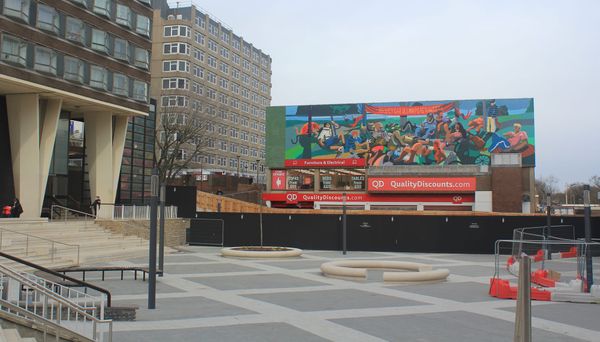 Why Paint a Building That Will Be Demolished?