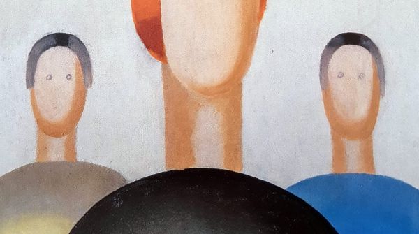 Bored Security Guard Accused of Doodling on Avant-Garde Painting