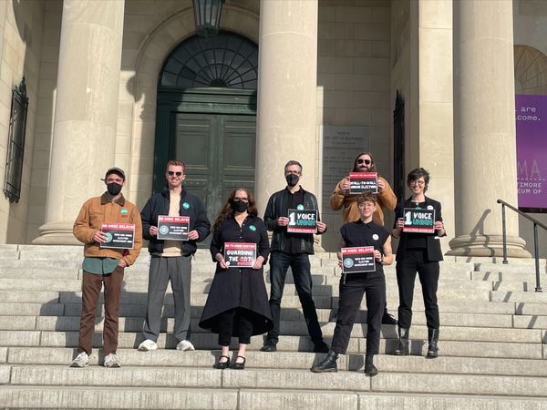 Guard the Guards, Not Just the Art, Says Baltimore Museum Union in Demonstration