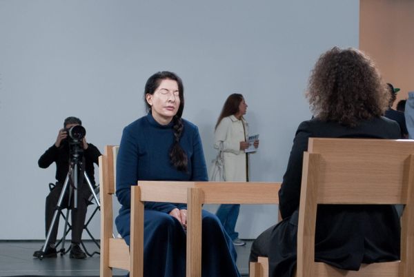 Marina Abramović Falls Asleep During Restaging of “The Artist is Present”