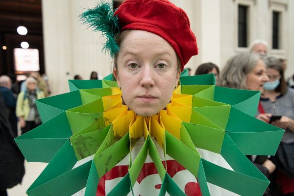 Hundreds Storm British Museum to Protest Fossil Fuel Sponsorship