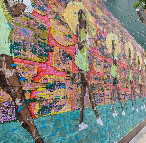 Derek Fordjour’s LA MOCA Mural Is an “Invitation” to the Museum