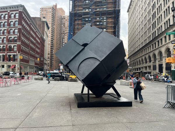 New York’s Beloved Alamo Cube Isn’t Spinning Anymore