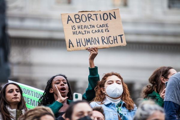 Thousands Rally for Abortion Rights in NYC