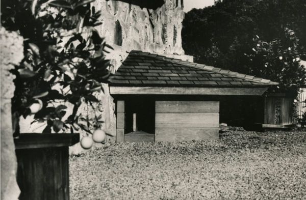 A Frank Lloyd Wright-Designed Doghouse Goes on View in California