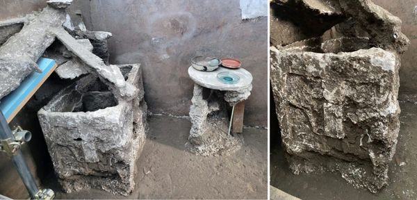 Archaeologists Excavate Fully Furnished House at Pompeii