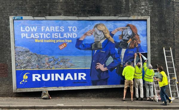 Cheeky Ad Campaign Protests Airlines’ Role in Climate Change