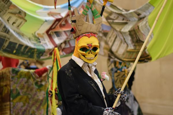 Carnival and Colonialism Converge in Hew Locke's The Procession