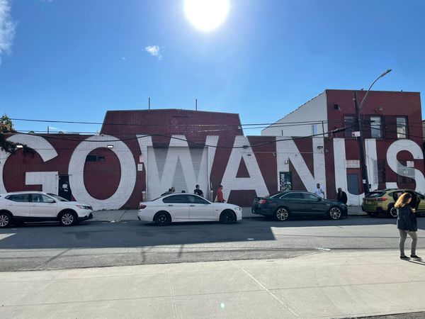 Wait, Does This Gowanus Mural Actually Say “GO ANUS”?