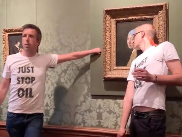 Visitors Heckle Activist Who Glues Head to Vermeer’s "Girl With a Pearl Earring"
