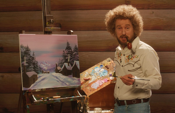 Owen Wilson Is Channeling Bob Ross in New PAINT Film