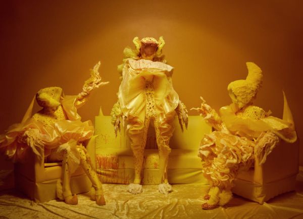 Beck+Col Bathe Their Critique of Capitalism in Buckets of Blood