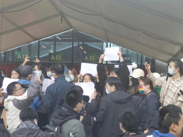 How Blank White Paper Became a Symbol of Dissent in China