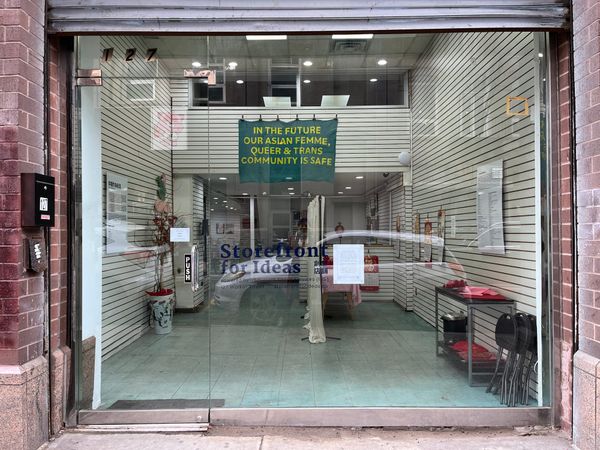 Empty Chinatown Storefront Becomes a Community Tribute