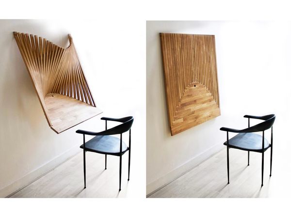 Artwork That Transforms Into Desk Goes Viral