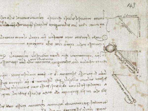 Newton Who? Leonardo Explored Gravity First