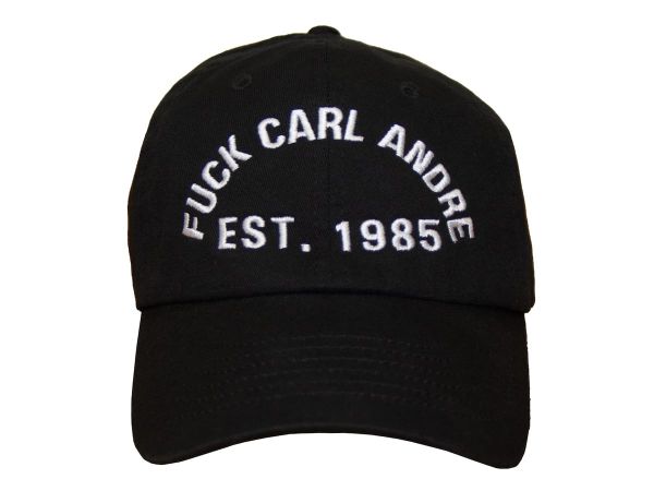 “Fuck Carl Andre” Apparel Sold to Benefit Domestic Abuse Victims