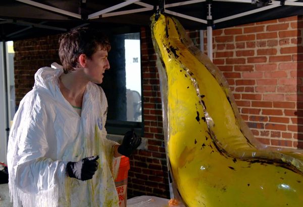 Hirshhorn’s The Exhibit Premieres With Inflatable Banana and Lots of Cringe