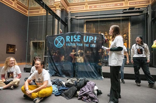 Extinction Rebellion Storms Rijksmuseum for Rembrandt Action