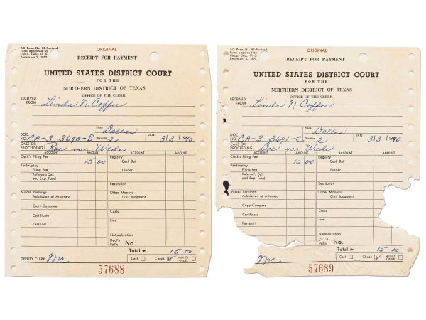 Roe v. Wade Case Documents Fetch Over $600K at Auction