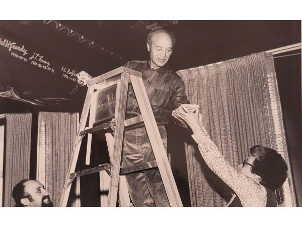 100 Years of Artist Signatures in a Detroit Club