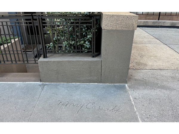The Women Artists Commemorated on an NYC Sidewalk