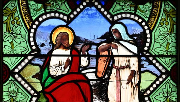 Is a Rare Black Jesus Stained-Glass Portrait a Result of White Guilt?