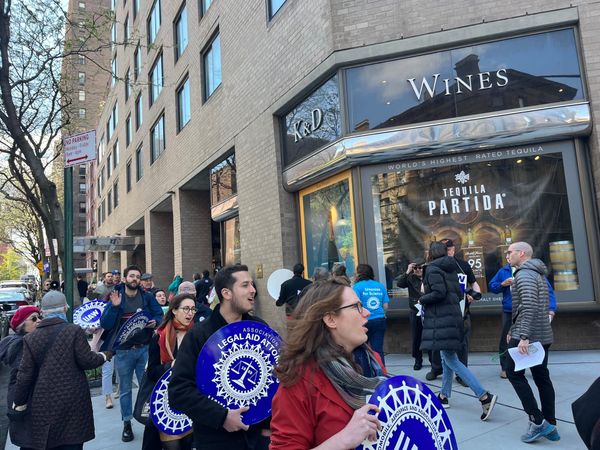 Hispanic Society Staff Picket Board Chair's Manhattan Home