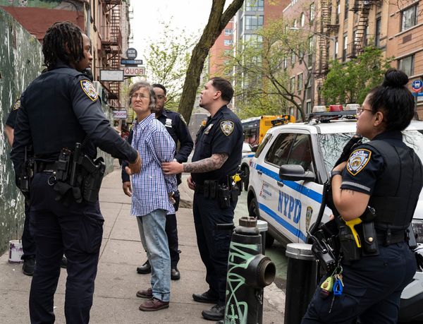 NYPD Arrests Artist Painting Message of Support for Unhoused Man