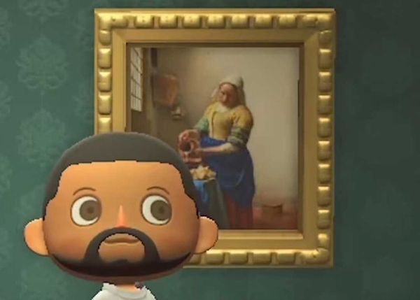 This Man's on a Mission to See All the Art in Animal Crossing IRL