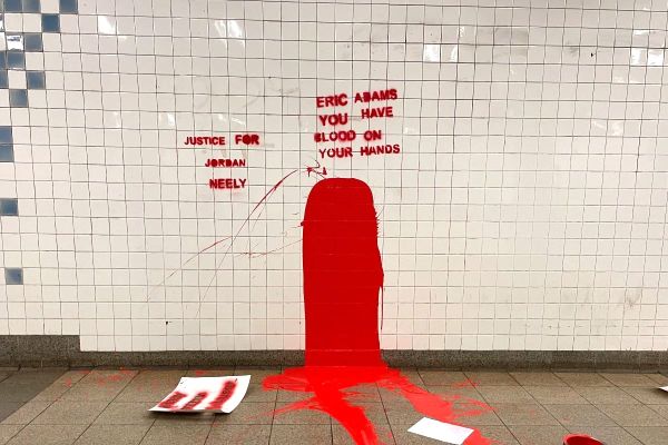 NYC Subway Guerrilla Art Demands Justice for Jordan Neely