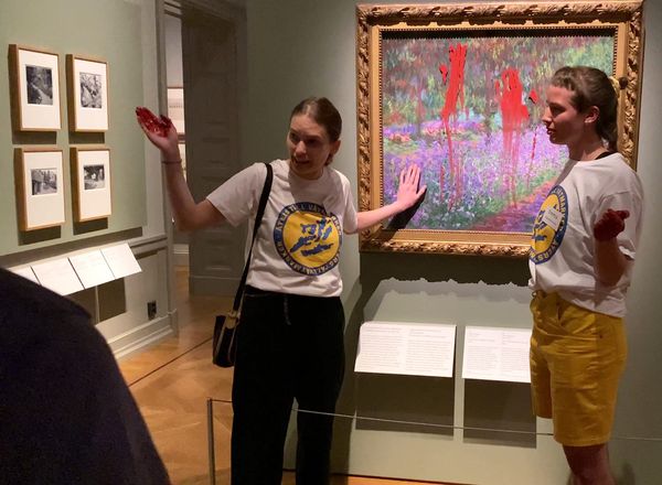 Climate Protesters Target Monet Painting in Sweden