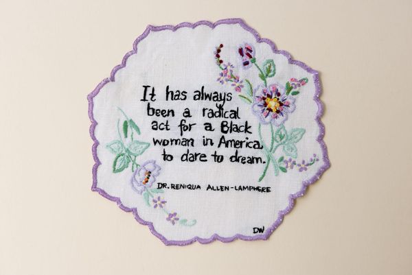 The Stitch Artist Helping Combat Media Fatigue