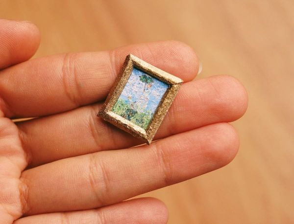 Miniature Artist’s Tiny Monet Reunited With Original
