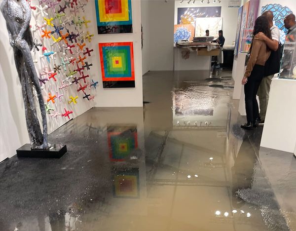 Dealers Describe “Nightmarish” Flooding at Hamptons Art Fair
