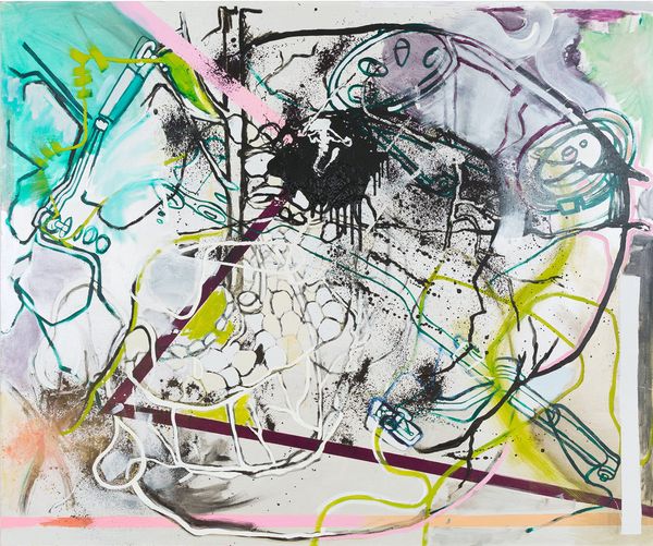 Painting Between the Machine and the Hand