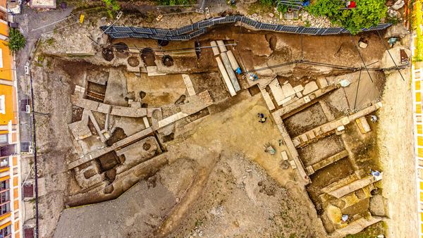 Ruins of Ancient Roman Theater Discovered During Dig for New Hotel
