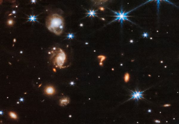 Is That a Question Mark in Deep Space?