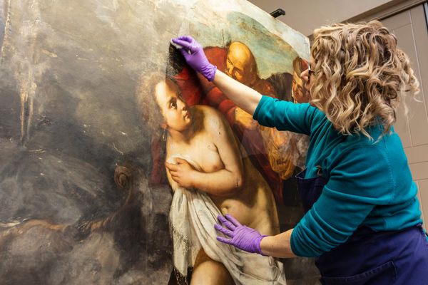 Artemisia Gentileschi Painting Found in English Palace Storeroom