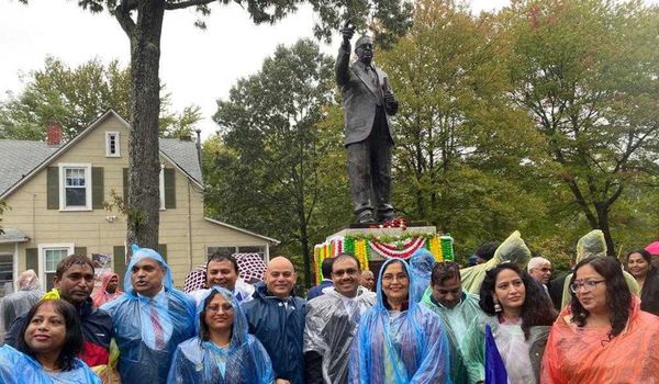 19-Foot Statue of Visionary Indian Reformer Unveiled in the US