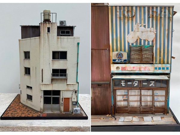 An Artist’s Mesmerizing Miniatures of Tokyo Buildings