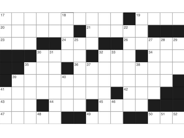 Hyperallergic Art Crossword: October 2023