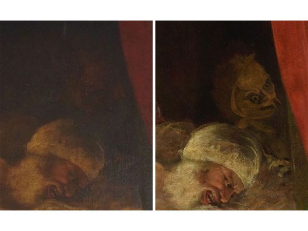 Conservators Uncover Hidden Demon in Joshua Reynolds Painting
