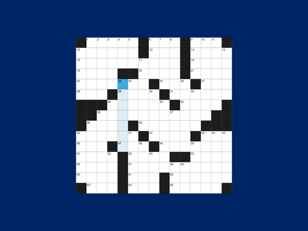 Hyperallergic Art Crossword: November 2023