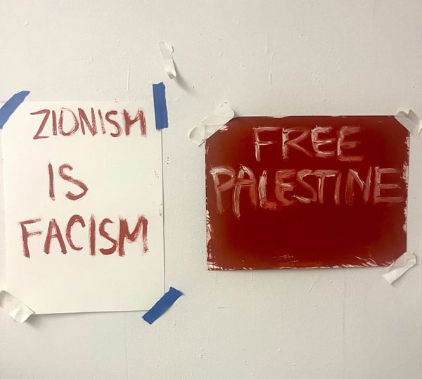 Art Student Fights for Free Speech After School Asks to Remove Pro-Palestine Signs