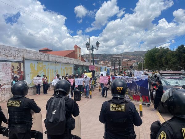 Police Reportedly Fire Tear Gas at Machu Picchu Protesters