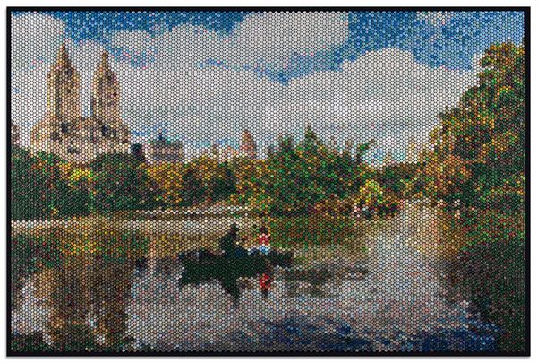 The Artist Making Masterpieces Out of Bubble Wrap