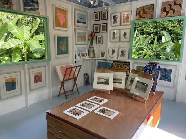 Visiting Antigua’s Fig Tree Studio, the Gallery in the Rainforest