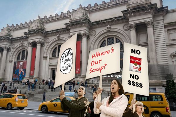 Museum Visitors Demand Refunds, Claiming No Artworks Were “Souped”
